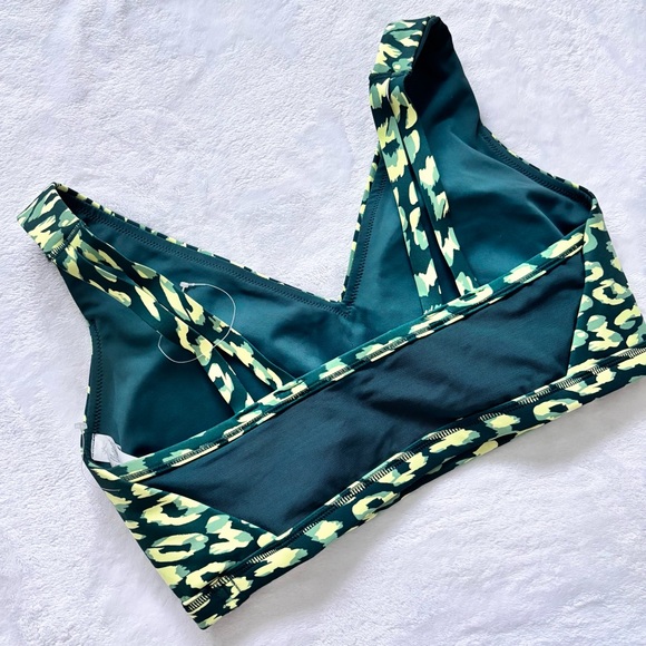 OFFLINE by Aerie Goals Medium Impact Cheetah Print Sports Bra--NEW--XL - Picture 4 of 15